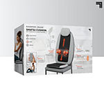 Sharper Image Massager Seat Topper 4-Node Shiatsu with Heat