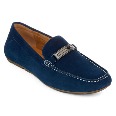 mens dress loafers suede