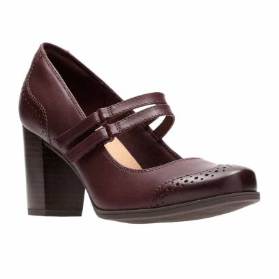 Clarks Claeson Tilly Leather Womens Mary Jane Shoes - JCPenney
