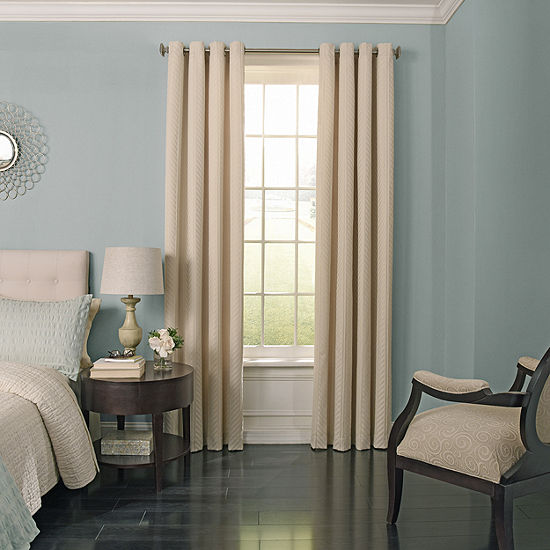 Beautyrest Malbrouk Blackout Grommet Top Curtain Panel