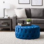 Lynwood Living Room Collection Tufted Ottoman