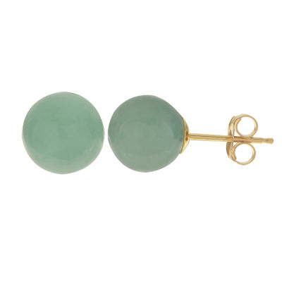 genuine jade earrings