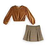 Knit Works Little & Big Girls 2-pc. Skirt Set