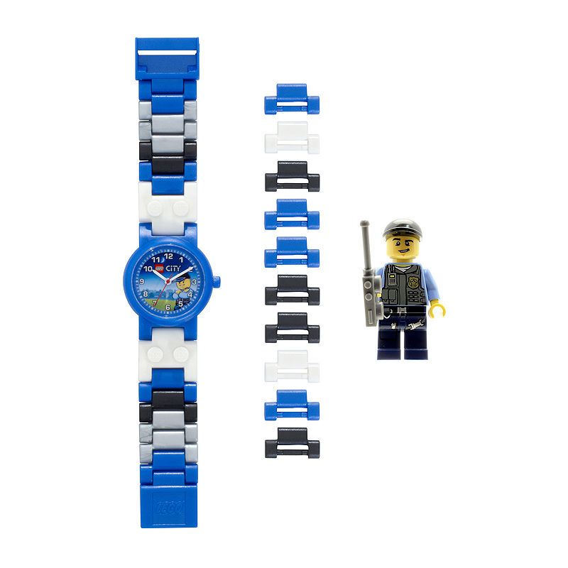 UPC 812768020028 product image for LEGO City Special Policeman Kids Watch with Mini Figure | upcitemdb.com