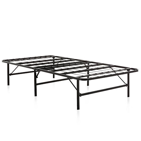 folding bed frame single