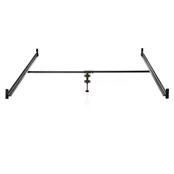 Malouf Structures Hook In Metal Bed Rail System With Center Bar Color Black Jcpenney