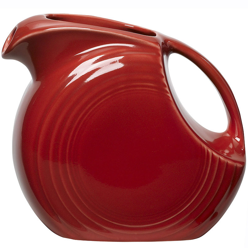 Fiesta 67.25Oz. Disk Pitcher, Red