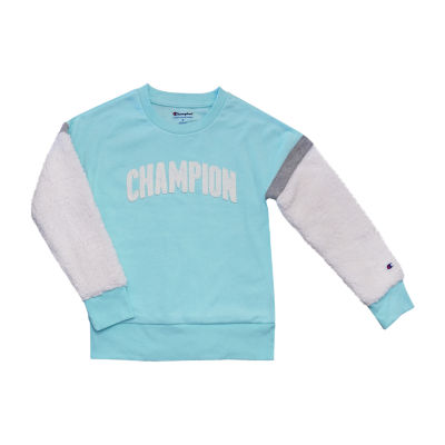 teal champion long sleeve