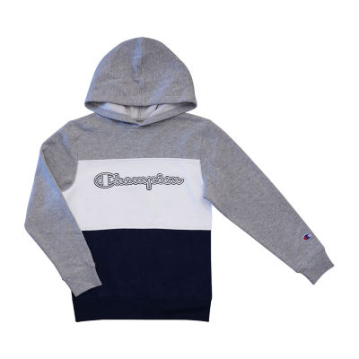 champion color block hoodie