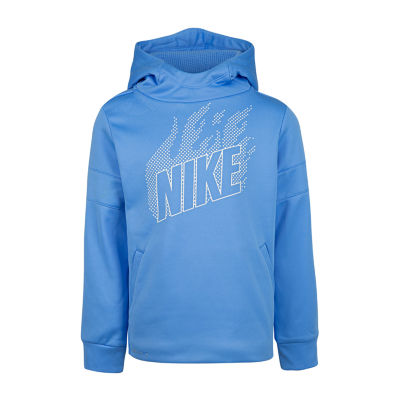 university blue hoodie