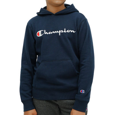 kids blue champion hoodie