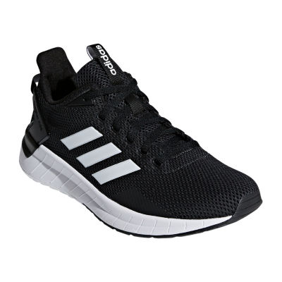 adidas Questar Ride Mens Lace-up Running Shoes, Color: Black White ...