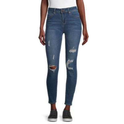 ymi high rise skinny jeans
