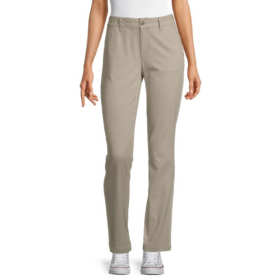 arizona bootcut khaki pants