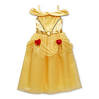 Girls Dress Ball Gown Princess Belle Beauty and Beast Age 6-12 Years 