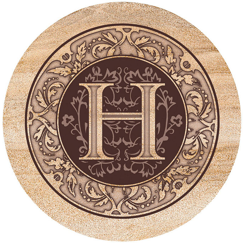 UPC 795785110074 product image for Thirtystone Monogram Coaster Sets | upcitemdb.com