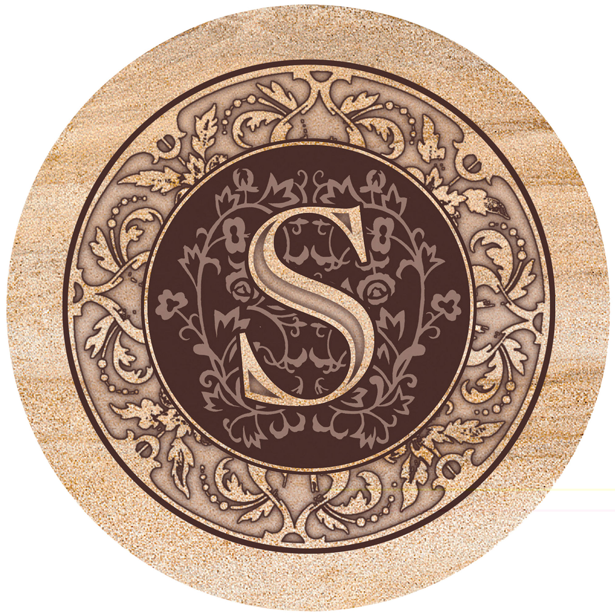 UPC 795785110173 product image for Thirtystone Monogram Coaster Sets | upcitemdb.com