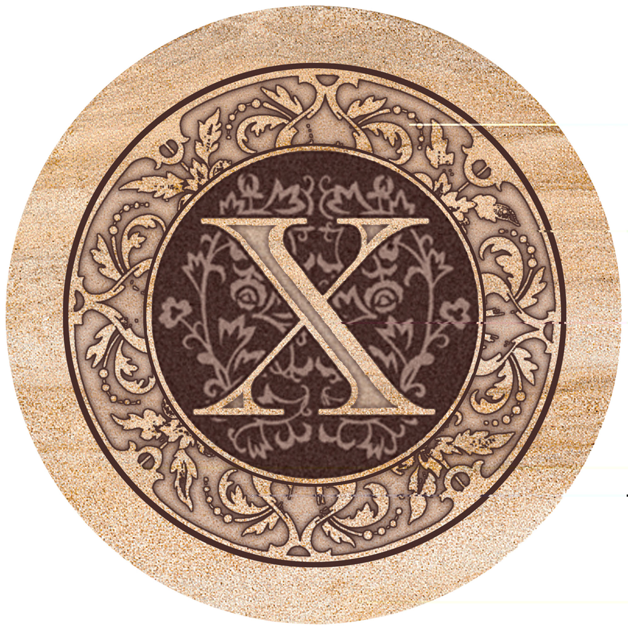 UPC 795785110241 product image for Thirtystone Monogram Coaster Sets | upcitemdb.com