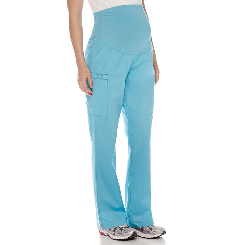 Wonder Wink Wonderwink Wonderwork 545 Maternity Pant - Plus, Womens, Size Xx-Large, Blue