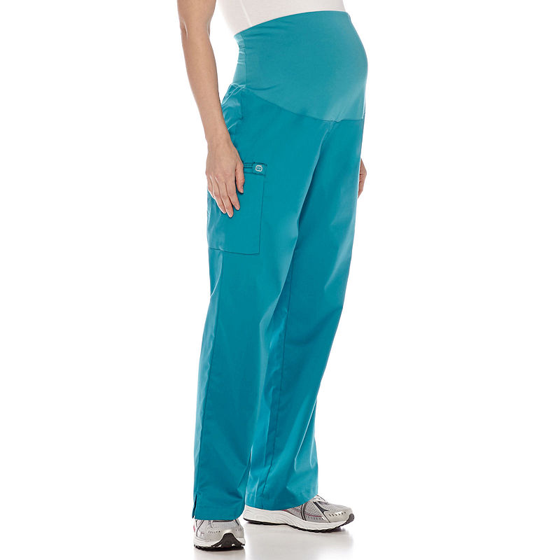 Wonder Wink Wonderwink Wonderwork 545 Maternity Pant - Plus, Womens, Size Xx-Large, Blue