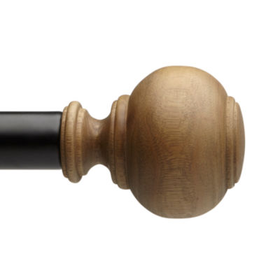 Jcpenney Home Turned Wood 1 In Curtain Rod