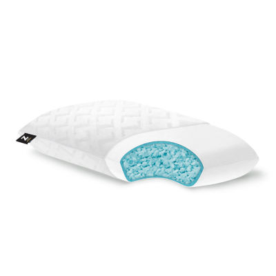 memory foam pillow with infused gel