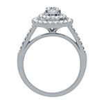 I Said Yes Womens 1 CT. T.W. Lab Grown Diamond Sterling Silver Pear Bridal Set