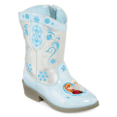 frozen cowboy boots