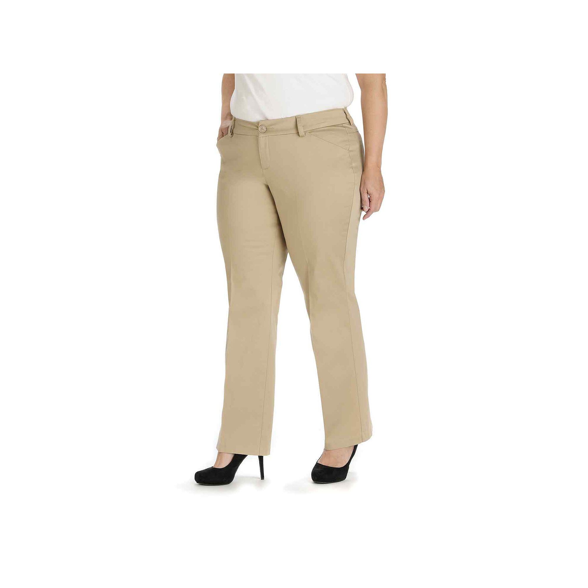 UPC 040326834576 product image for Lee Modern Series Curvy Fit Twill Trousers - Plus | upcitemdb.com
