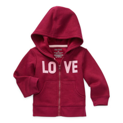 baby girl zip hoodie