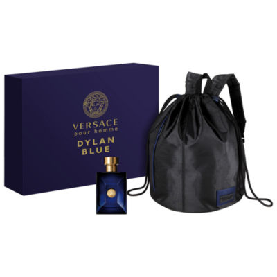 versace dylan blue backpack set