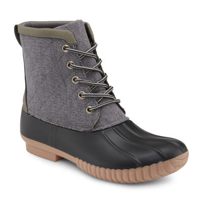 womens duck boots jcpenney