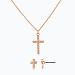 Bijoux Bar 2-pc. Cross Jewelry Set