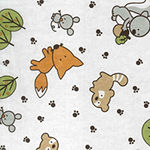 Friendly Forest Flannel Changing Pad Cover