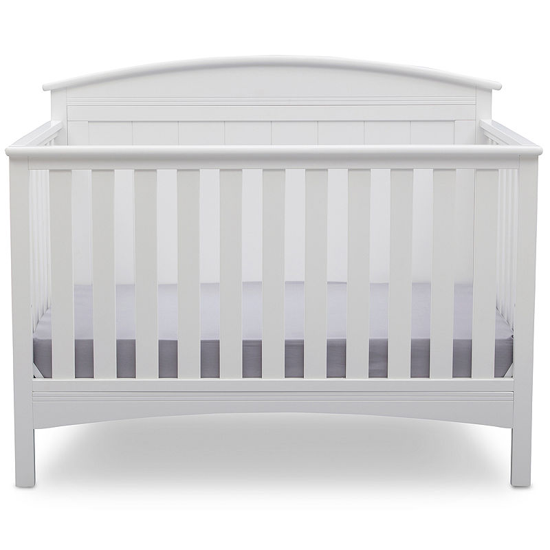 Delta Children Archer 4-in-1 Standard Full-Sized Crib - Bianca