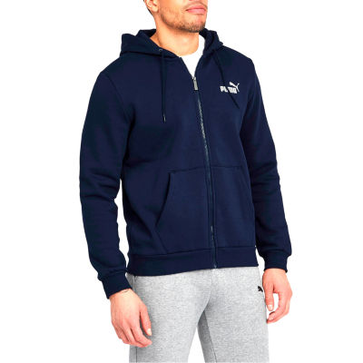 mens blue puma hoodie