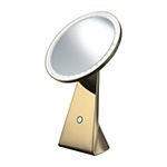 NuBrilliance Cordless 8'' Diameter 5X Rechargeable Magnification Mirror