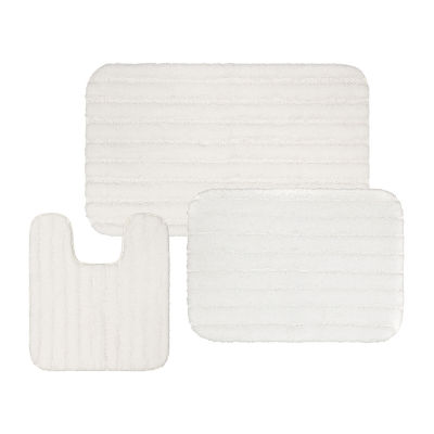 Home Expressions Quick Dri® 3pc Bath Rug, Color Bright White JCPenney