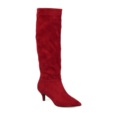 jcpenney red boots