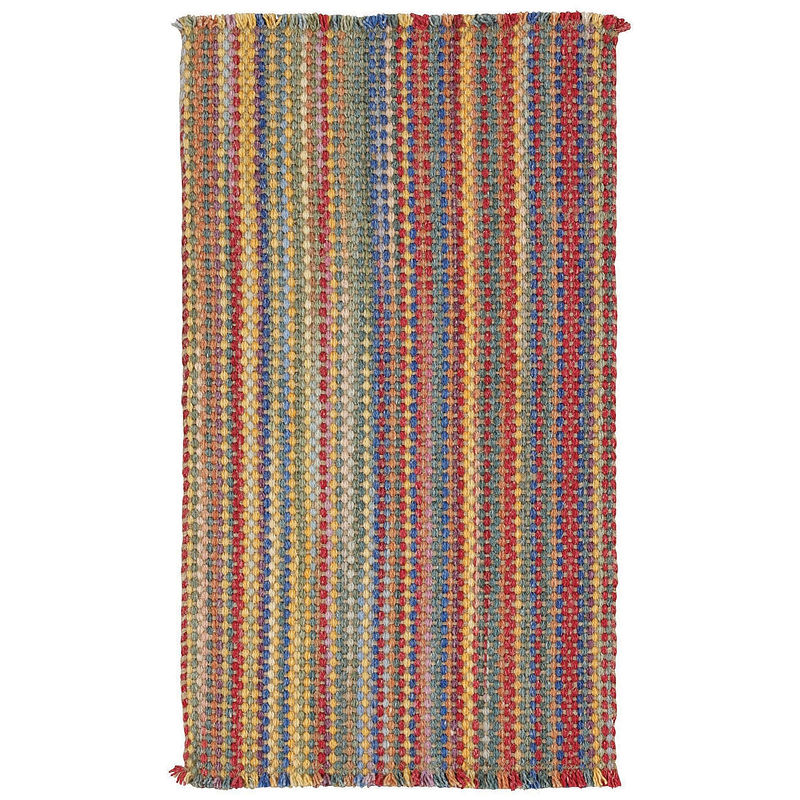 Capel Inc. Capel Nags Head Reversible Rectangular Rug, Nags Head 2X3 Accent Rug, Blue