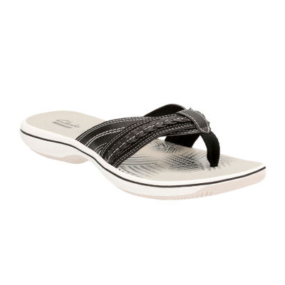 jcpenney clarks flip flops