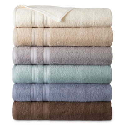 Home Expressions Solid Bath Towels JCPenney