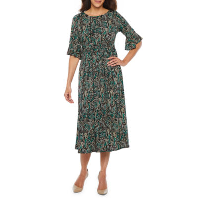 jcpenney teal dresses