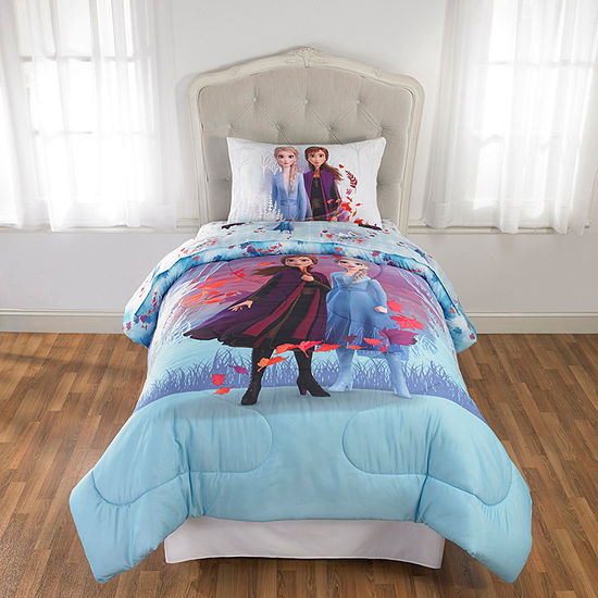 Disney Frozen Rose Gold Reversible Duvet Quilt Cover Set Single