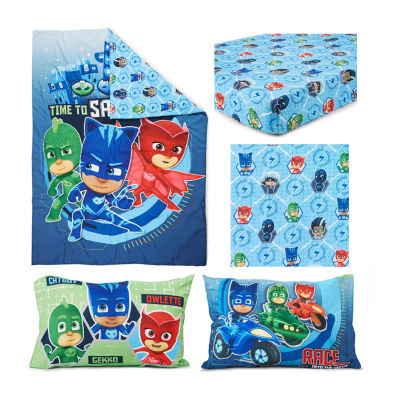 Stevens Baby Boom Pj Masks 4 Pc Toddler Bedding Set
