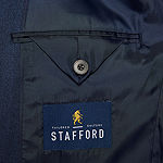 Stafford Seasonal Herringbone Mens Classic Fit Sport Coat