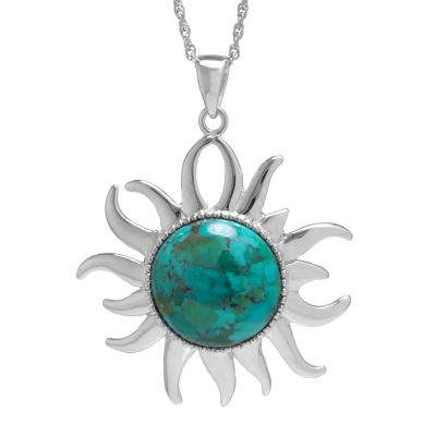 turquoise pendant necklace