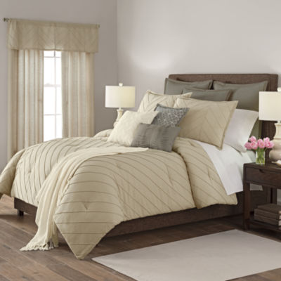 Home Expressions Arden 10 Pc Comforter Set Accessories Color