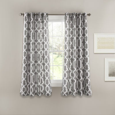 lush decor edward room darkening window pane