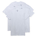 Stafford Dry + Cool Mens 5 Pack Short Sleeve Crew Neck Moisture Wicking T-Shirt